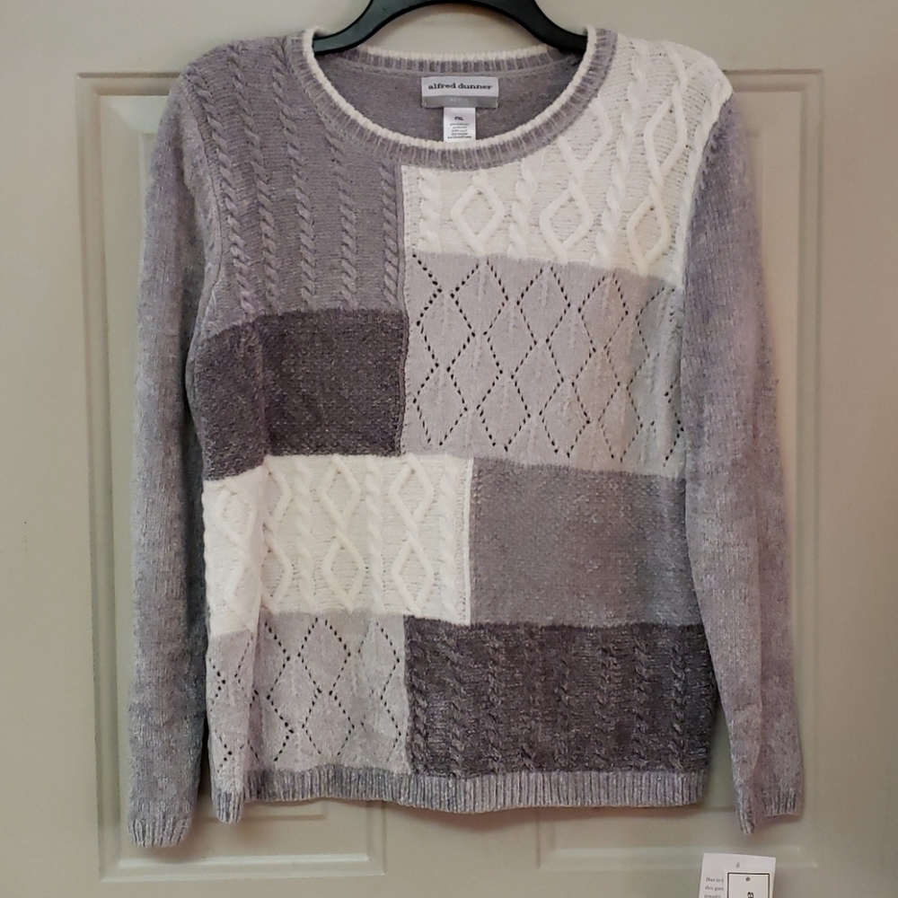 🎉HP🎉NWT! Alfred Dunner sweater, size pxl